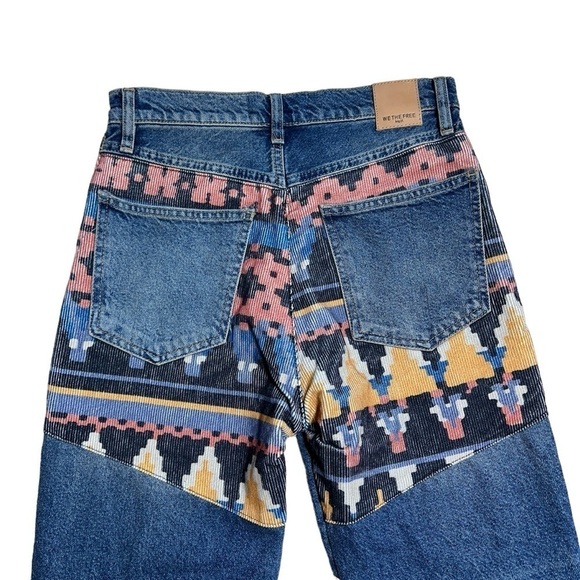 Free People Rocky Mountain Straight Leg Jeans US 26 - Picture 7 of 9